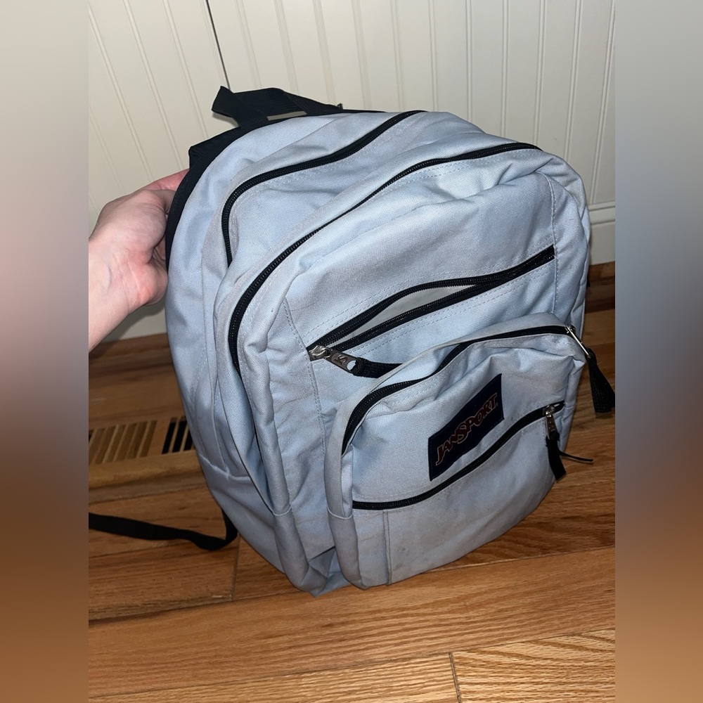 Light Blue Jansport Backpack!